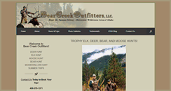 Desktop Screenshot of bearcreekoutfittersonline.com